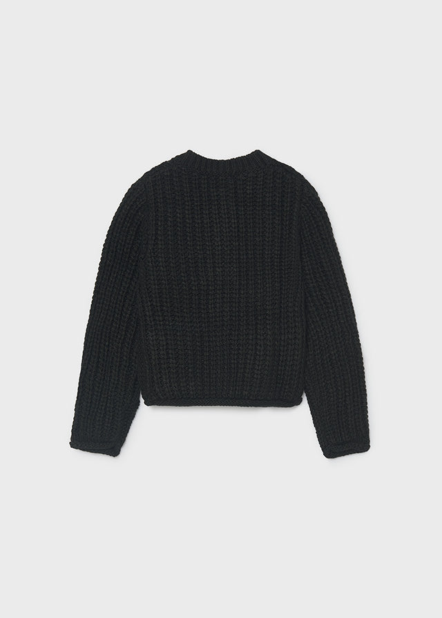 Cardigan punto inglese