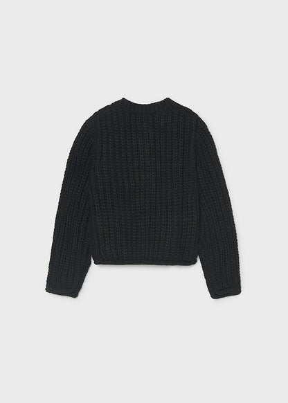Cardigan punto inglese