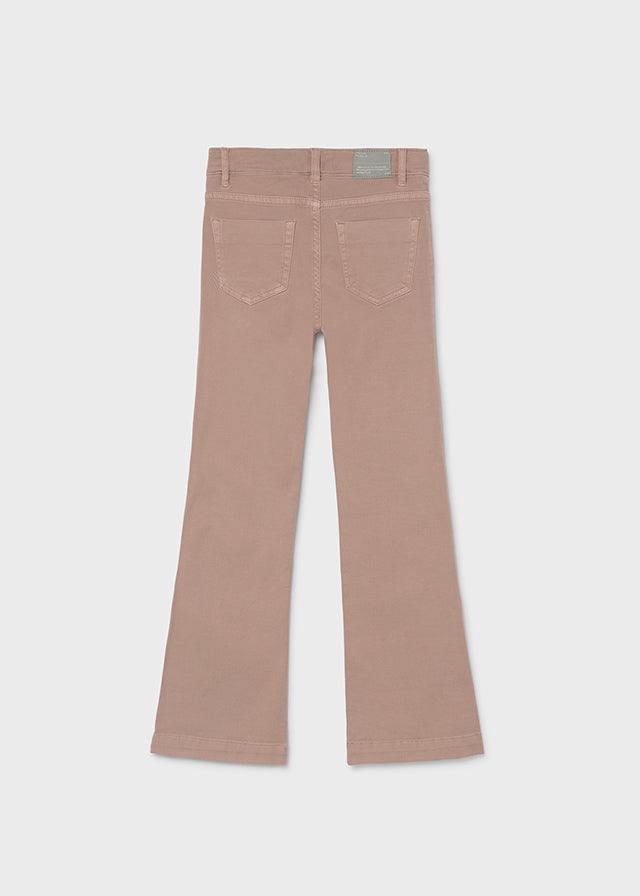 Pantalone twill flare