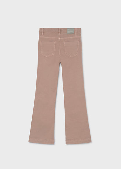 Pantalone twill flare