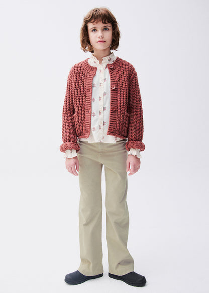 Pantalone lungo wide leg