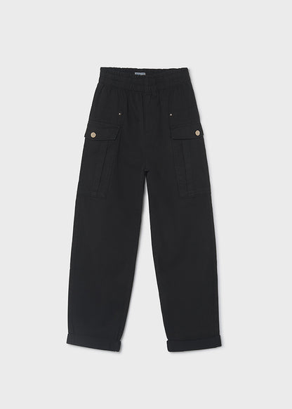 Pantalone twill tutto elastic
