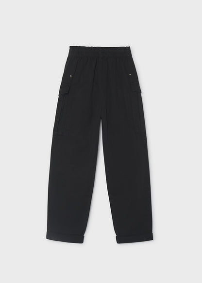 Pantalone twill tutto elastic