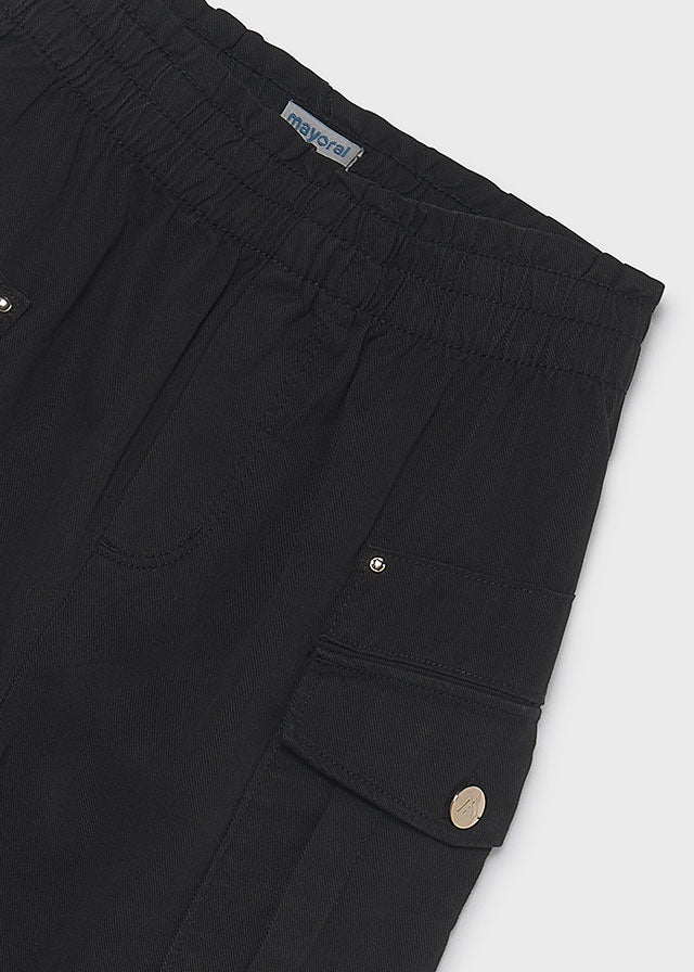 Pantalone twill tutto elastic