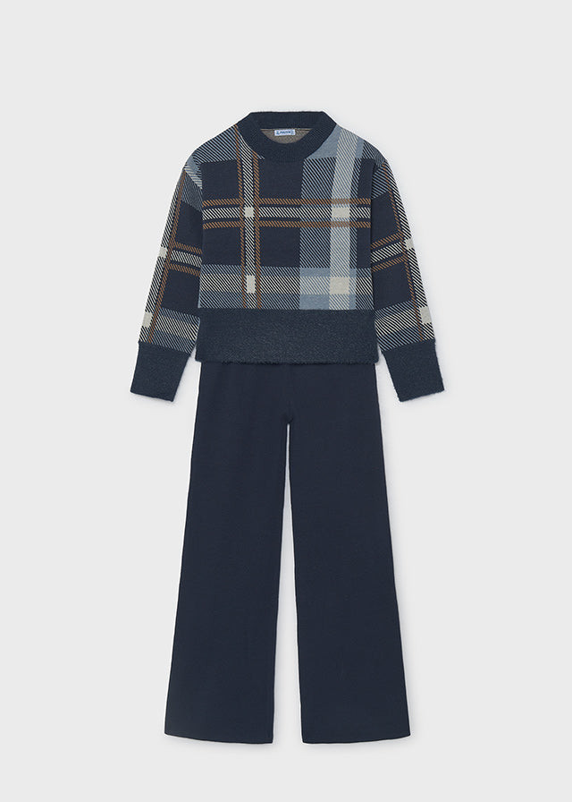 Compl.pantalone tricot jacqua