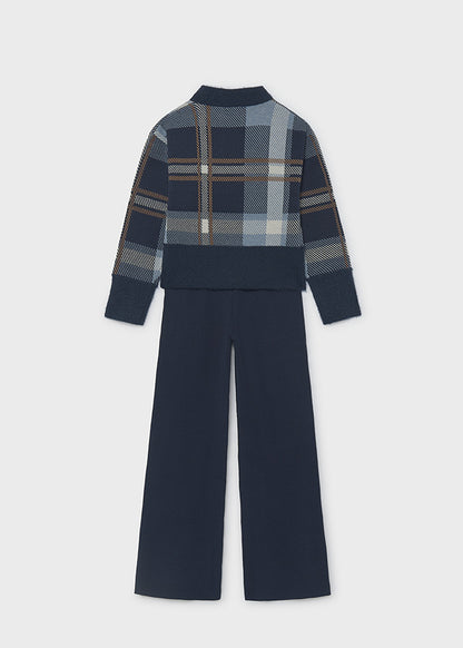 Compl.pantalone tricot jacqua
