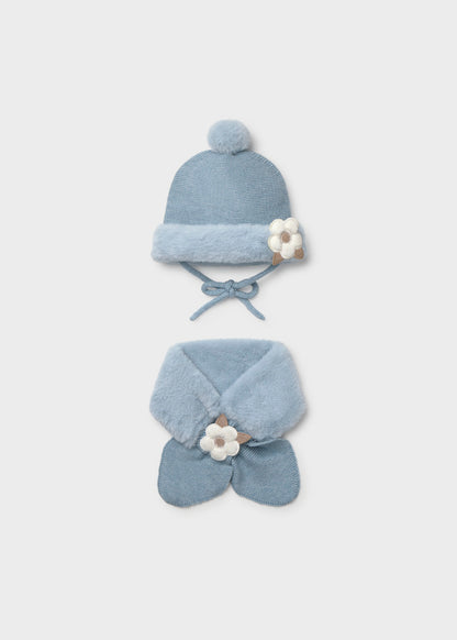 Compl. cappello sciarpa pelo