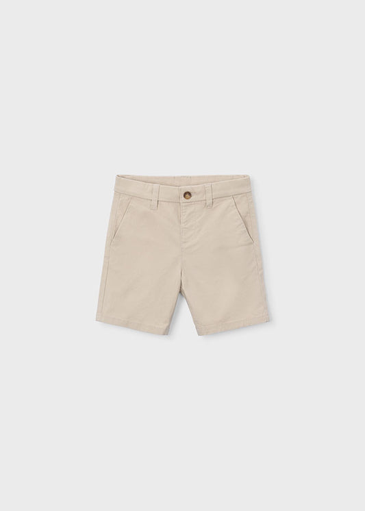 Basic chino twill shorts