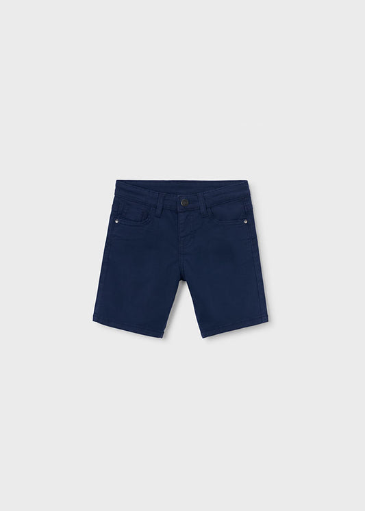 Basic 5-pocket twill shorts