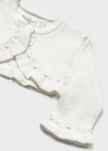 Basic knit jacket