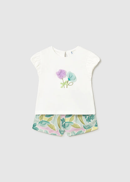 Bermuda shorts with print