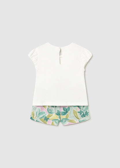 Bermuda shorts with print