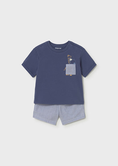 Seersucker Bermuda set