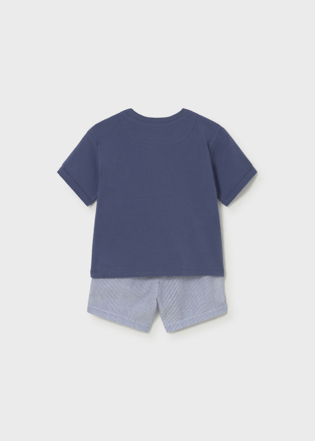 Seersucker Bermuda set