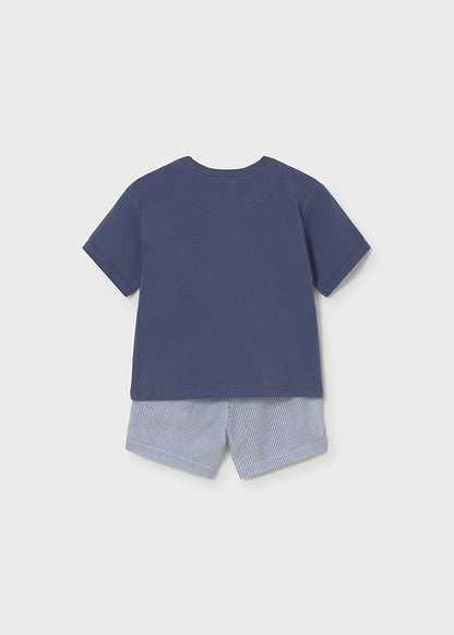 Seersucker Bermuda set