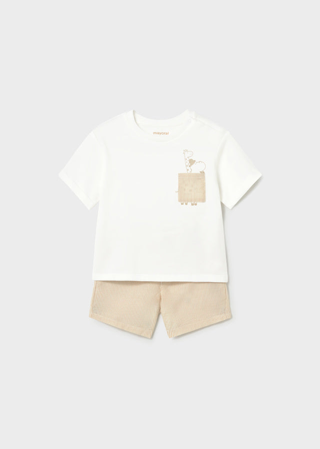 Seersucker Bermuda set