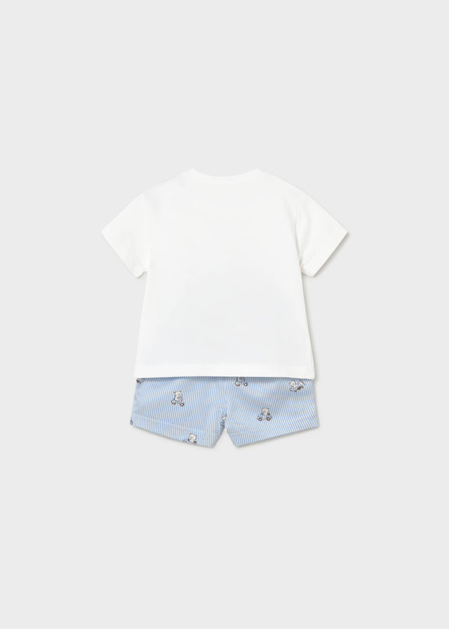 Compl. pantal. corto magliett - CIELO