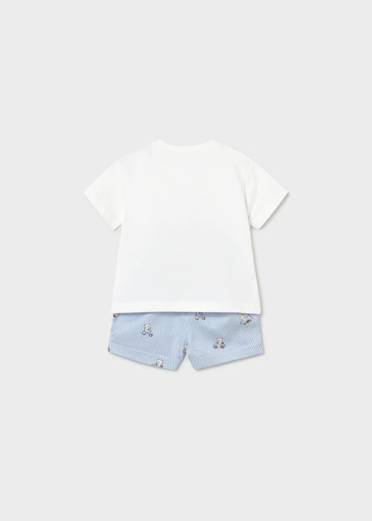 Compl. pantal. corto magliett - CIELO