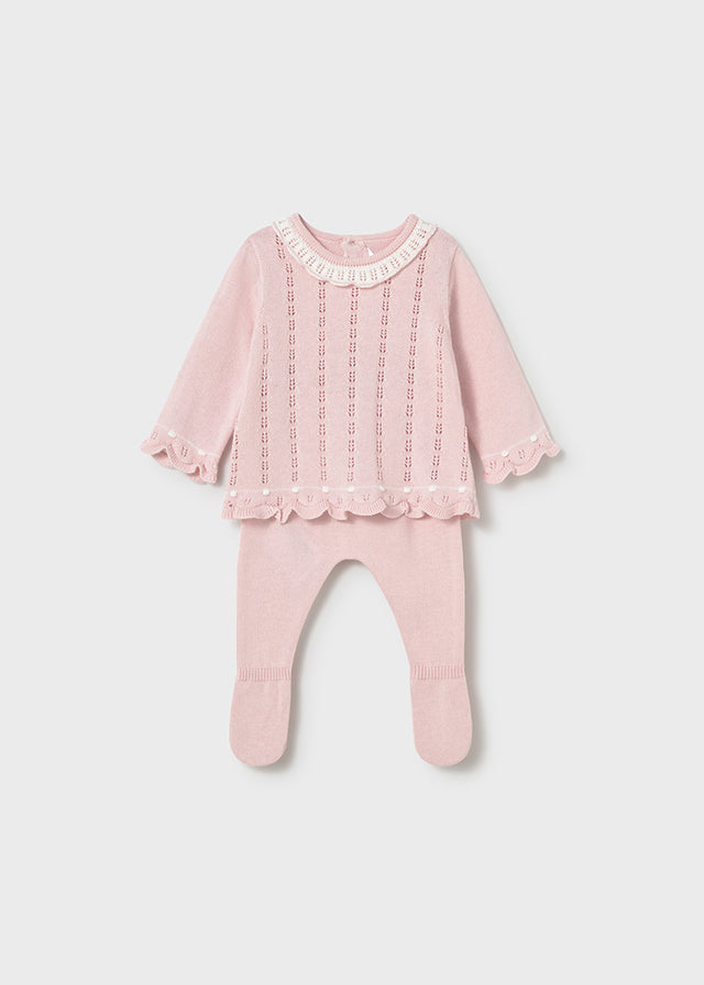 Comp. knit leggings