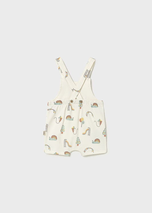 Salopette corto - BIANCO