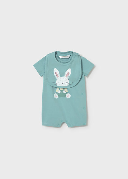 Short romper bib