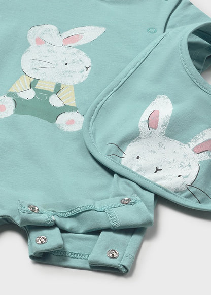 Short romper bib
