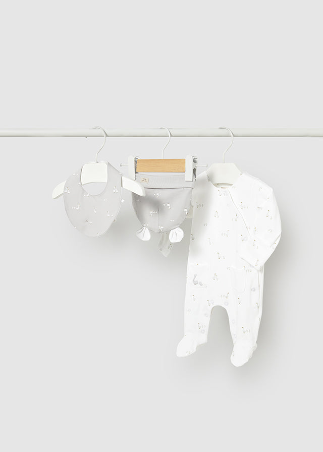 Set regalo pigiama lungo - BIANCO