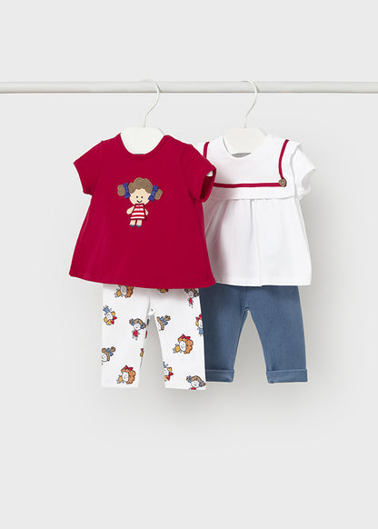4-piece leggings set