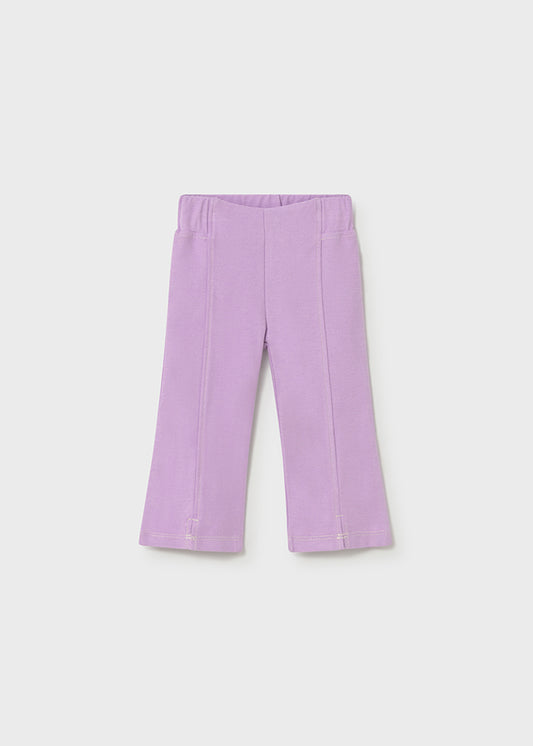 Leggings flared twill