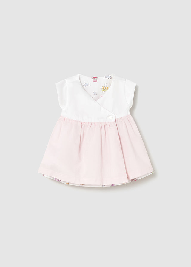 Vestito stampato di satin