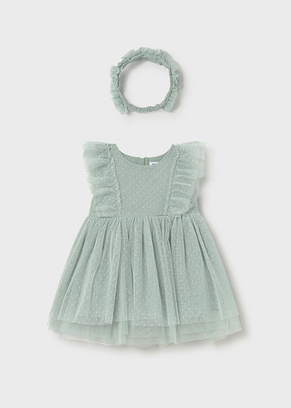 Tulle dress with headband