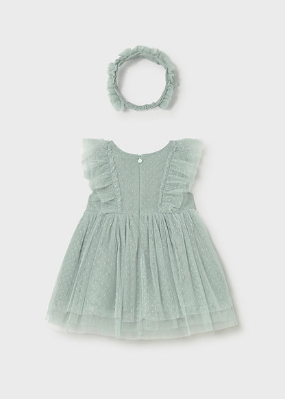 Tulle dress with headband