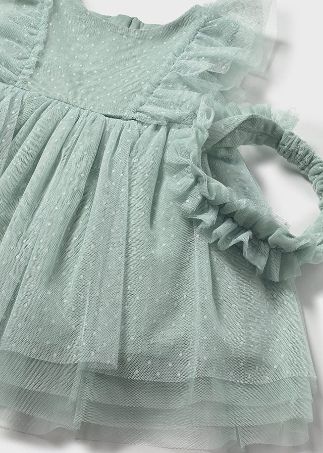 Tulle dress with headband