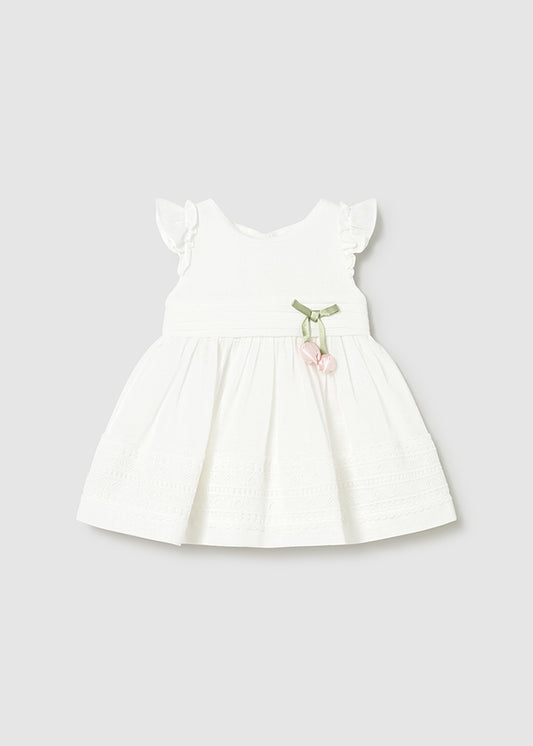 Vestito cinta guipur