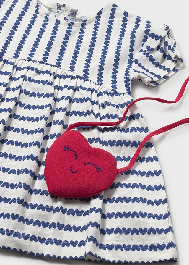 Vestito con borsa