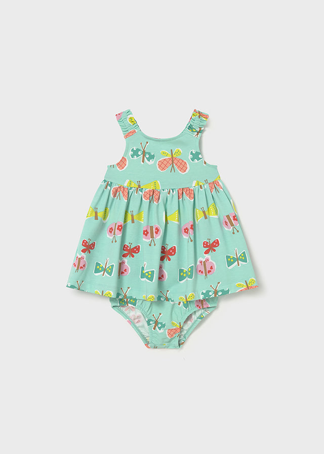 Vestito stampato con coulotte
