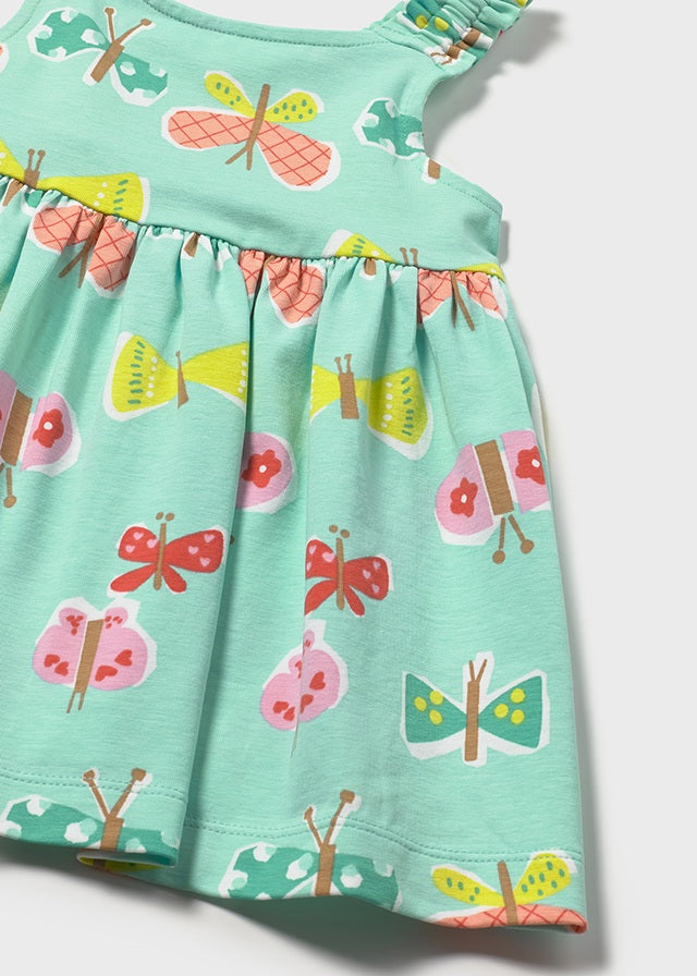 Vestito stampato con coulotte