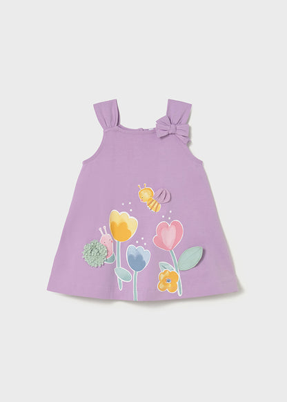 Dress with graphic print