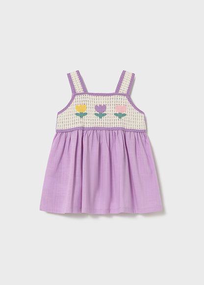 Vestito combinato crochet