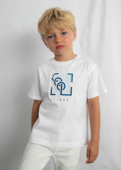 Embossed s/s t-shirt
