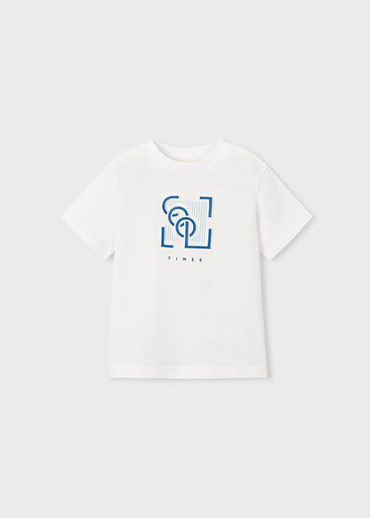Embossed s/s t-shirt