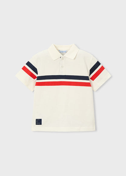 Polo s/s striped