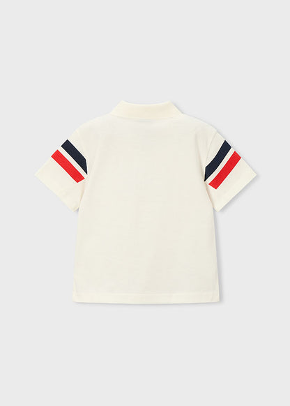 Polo s/s striped