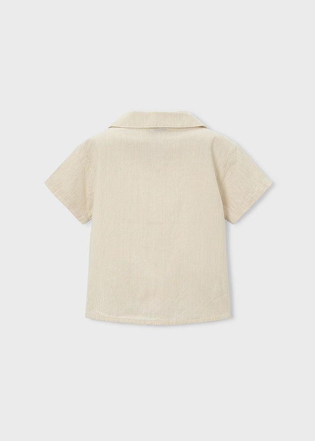 S/s shirt with embroidery