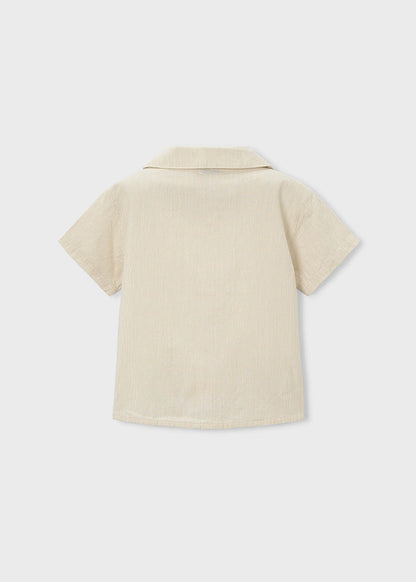 S/s shirt with embroidery