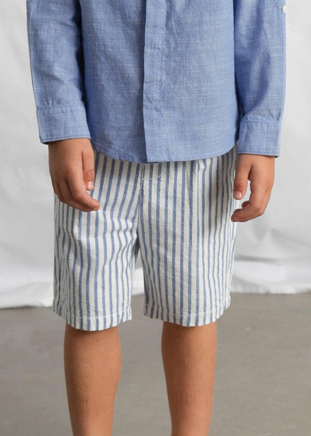 Compl.bermuda lino suiting
