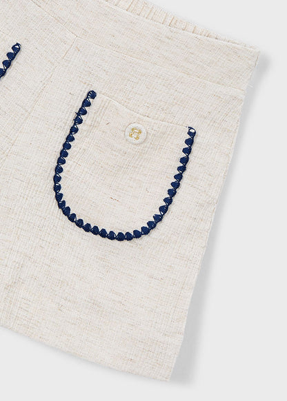 Pantalone corto tasche