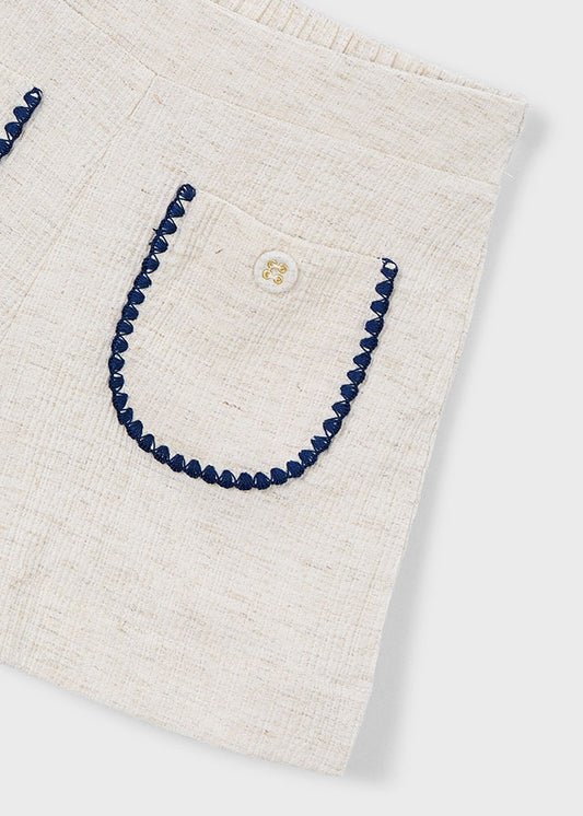 Pantalone corto tasche