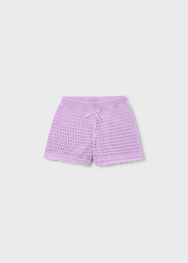 Pantalone corto tricot