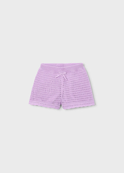 Pantalone corto tricot